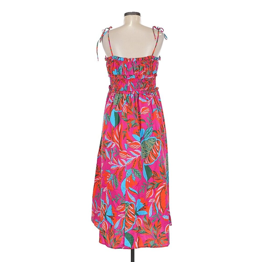 Sugarlips Colorful Tropical Print Long Summer Dress - Picture 2 of 5